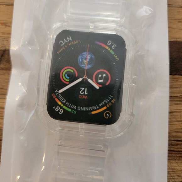 Transparent Sports Watch Band with Built in Watch Case - Picture 14 of 14